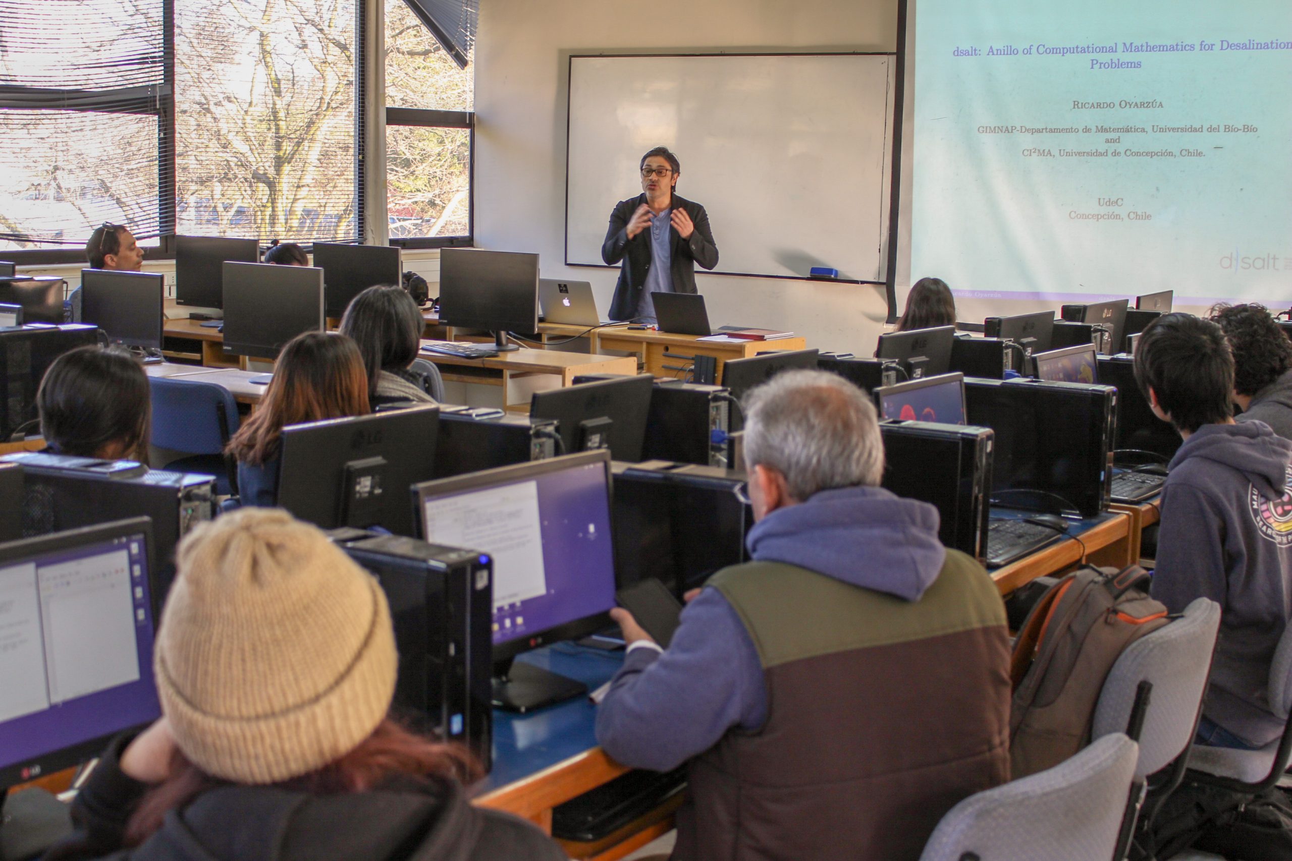 Acercan la matemática computacional a comunidades escolares penquistas 